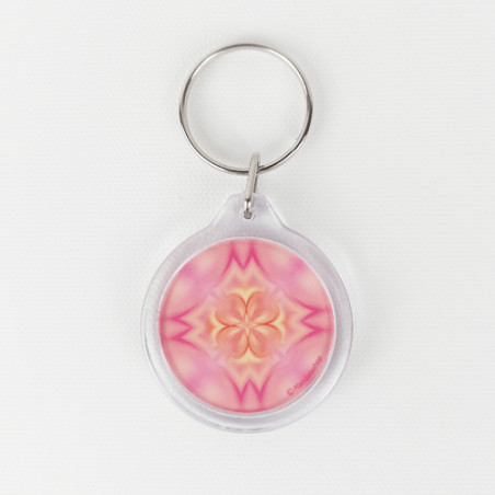 Mandala of Love Keychain