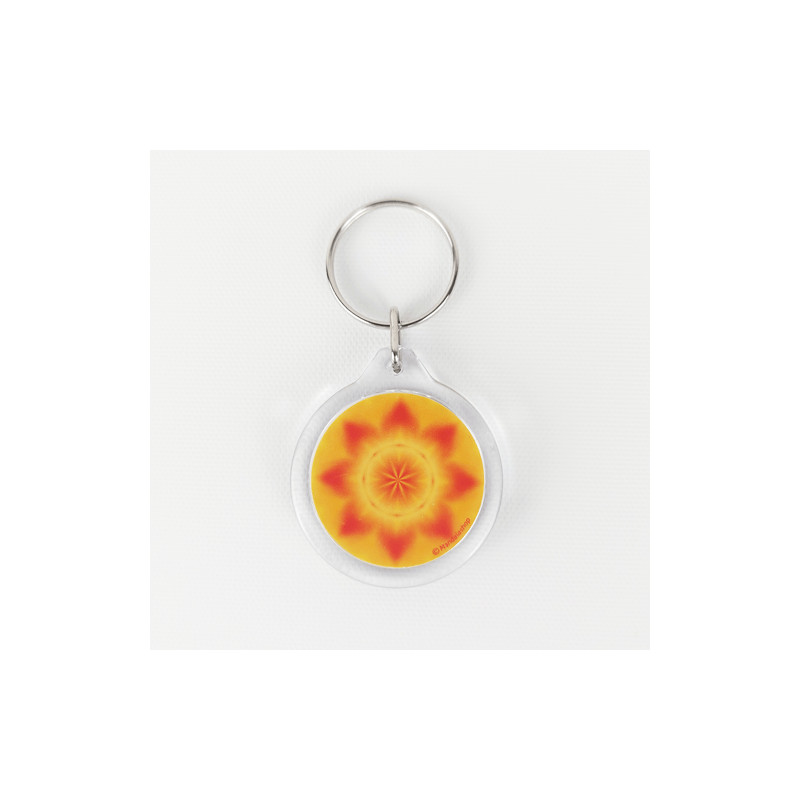 Mandala of Feng Shui for your house Keychain