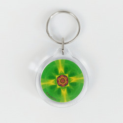 Mandala of Protection Keychain