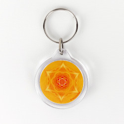 Mandala of Inspiration Keychain
