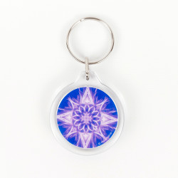 Mandala of Calm Keychain
