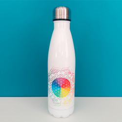 Thermosflasche Blume des Lebens