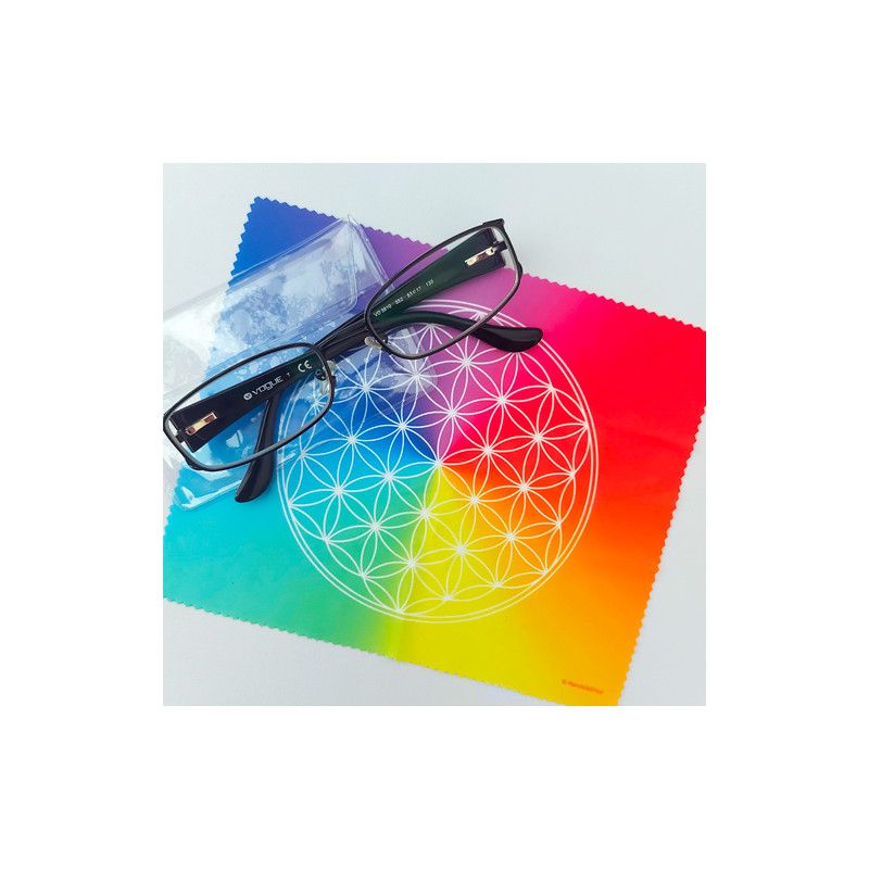 Mikrofasertuch Blume des Lebens 7 Chakren