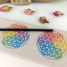 Räucherstäbchenhalter Blume des Lebens lang
