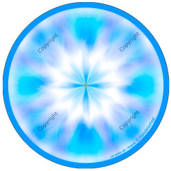 Harmonising disk Mandala Mandala of Peace of mind