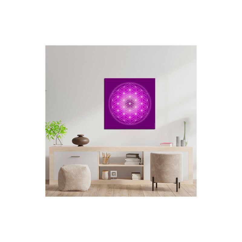 Flower of Life canvas (7 colours at choice)
