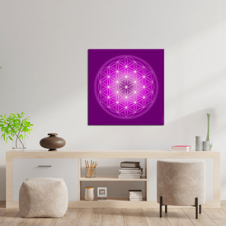Flower of Life canvas (7 colours at choice)
