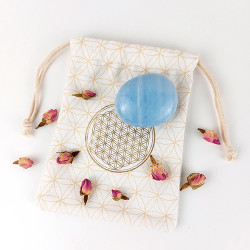 Flower of Life cotton pouch
