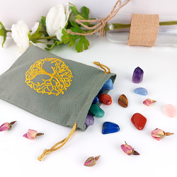 Tree of Life cotton pouch