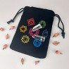 Pochette en coton 7 chakras
