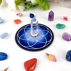 Harmonisierungsdisk Samen des Lebens Indigo