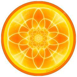 Harmonising disk Mandala of Simplicity