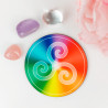 Harmonising disk multicoloured positive Triskel