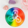 Harmonising disk multicoloured positive Triskel