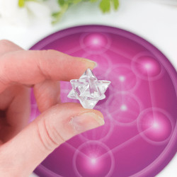 Merkaba aus Bergkristall