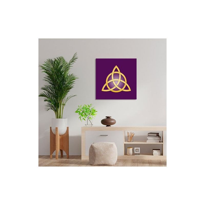 Violette Triquetra Bild