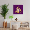 Violette Triquetra Bild