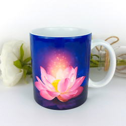Floating Lotus Flower Mug
