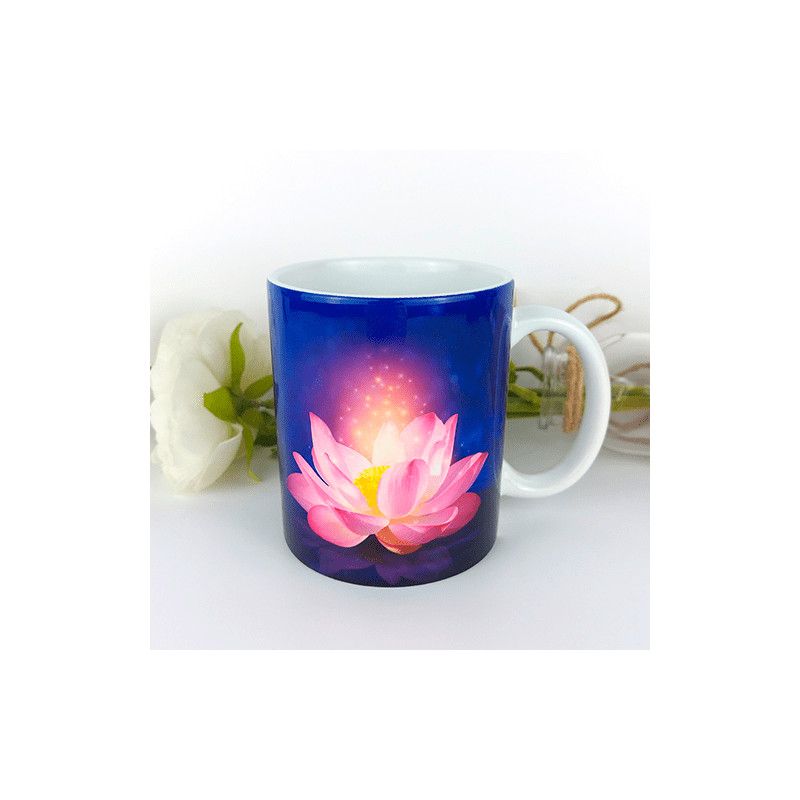 Tasse Schwimmende Lotusblume