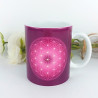 Mug Fleur de Vie violette