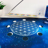 Tapis harmonisant Fleur de Vie phases de la lune
