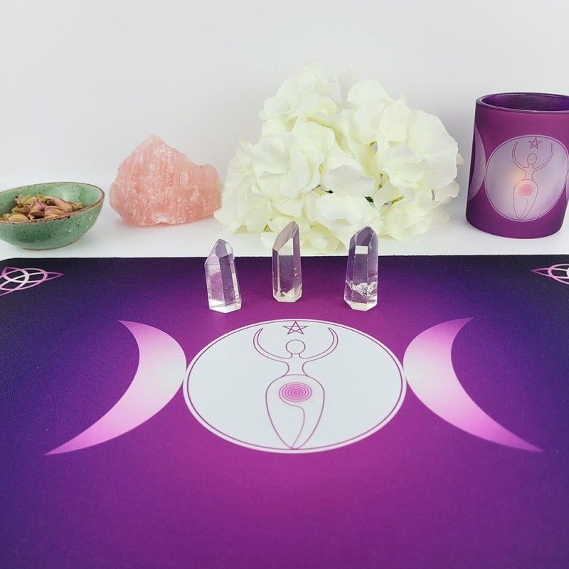 Harmonisierender Teppich Dreifache Mondgöttin
