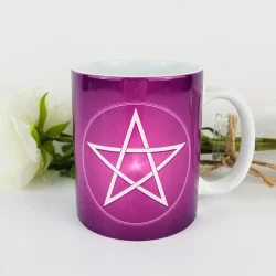 Purple Pentagram Mug