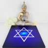 Energetische Holzplatte Salomon Siegel Indigo
