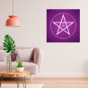 Bild Pentagramm violett