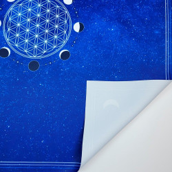 Tarot-Tischdecke Blume des Lebens – 60x60 cm