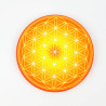 Magnete soft touch Fiore della Vita (scelta tra 7 colori)