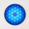 Magnete soft touch Fiore della Vita (scelta tra 7 colori)