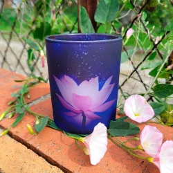 Lotus Flower with spark candle holder