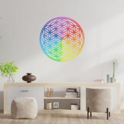 Wandsticker Blume des Lebens