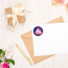 Floating Lotus Flower Self-Adhesive Sticker