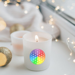 Aufkleber Blume des Lebens 7 Chakren