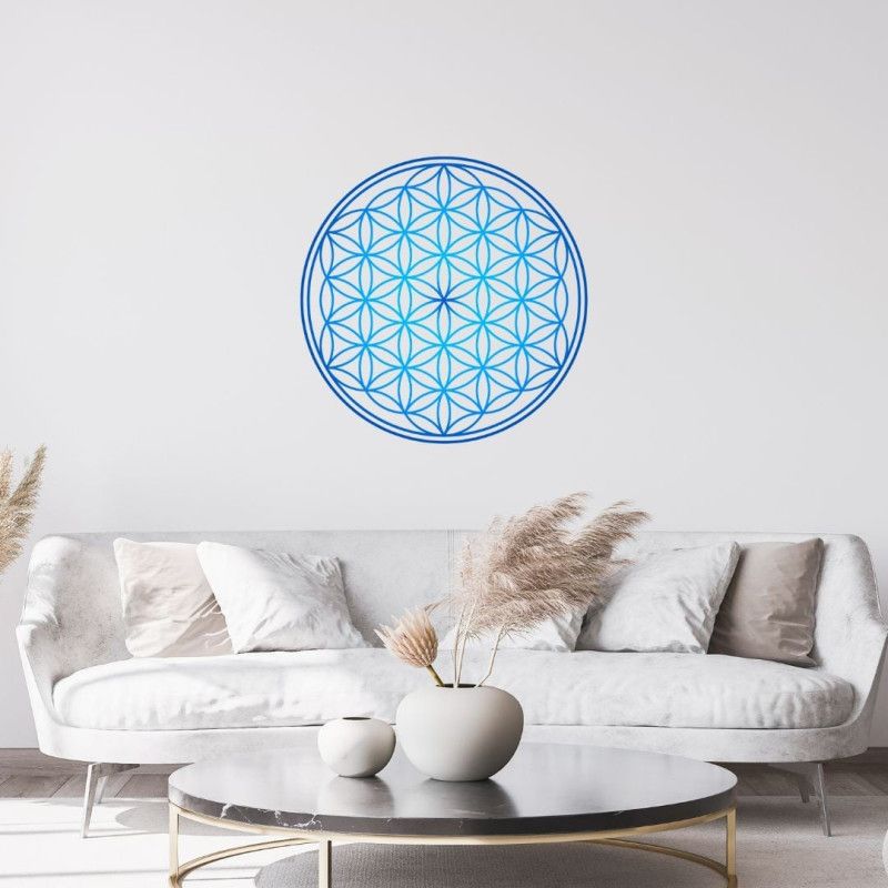 Flower of Life wall sticker (7 colors to choose from)