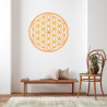 Wandsticker Blume des Lebens (7 Farben zur Auswahl)