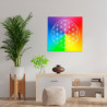 7-ray Flower of Life canvas