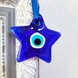 Blaues Auge Pentagramm