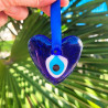 Blaues Auge Herz