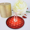 Harmonising disk Flower of Life - 7 colours at choice (from red to purple)