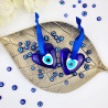 Blaues Auge Herz