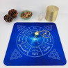 Alfombra para péndulo rueda del año Wicca