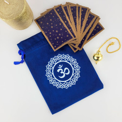Samtbeutel Aum
