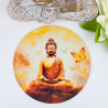 Mauspad Buddha in Meditation