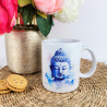 Tasse Buddha blau