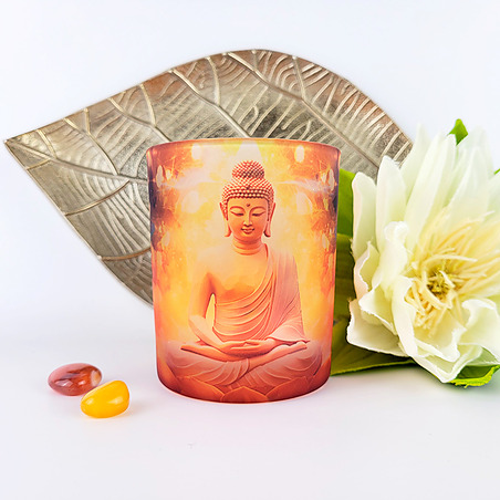 Teelichthalter Buddhas Erwachen