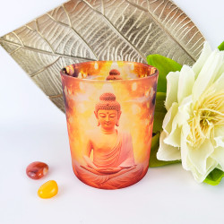 Teelichthalter Buddhas Erwachen