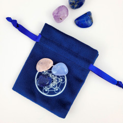 Bolsa para piedra Cubo de Metatrón